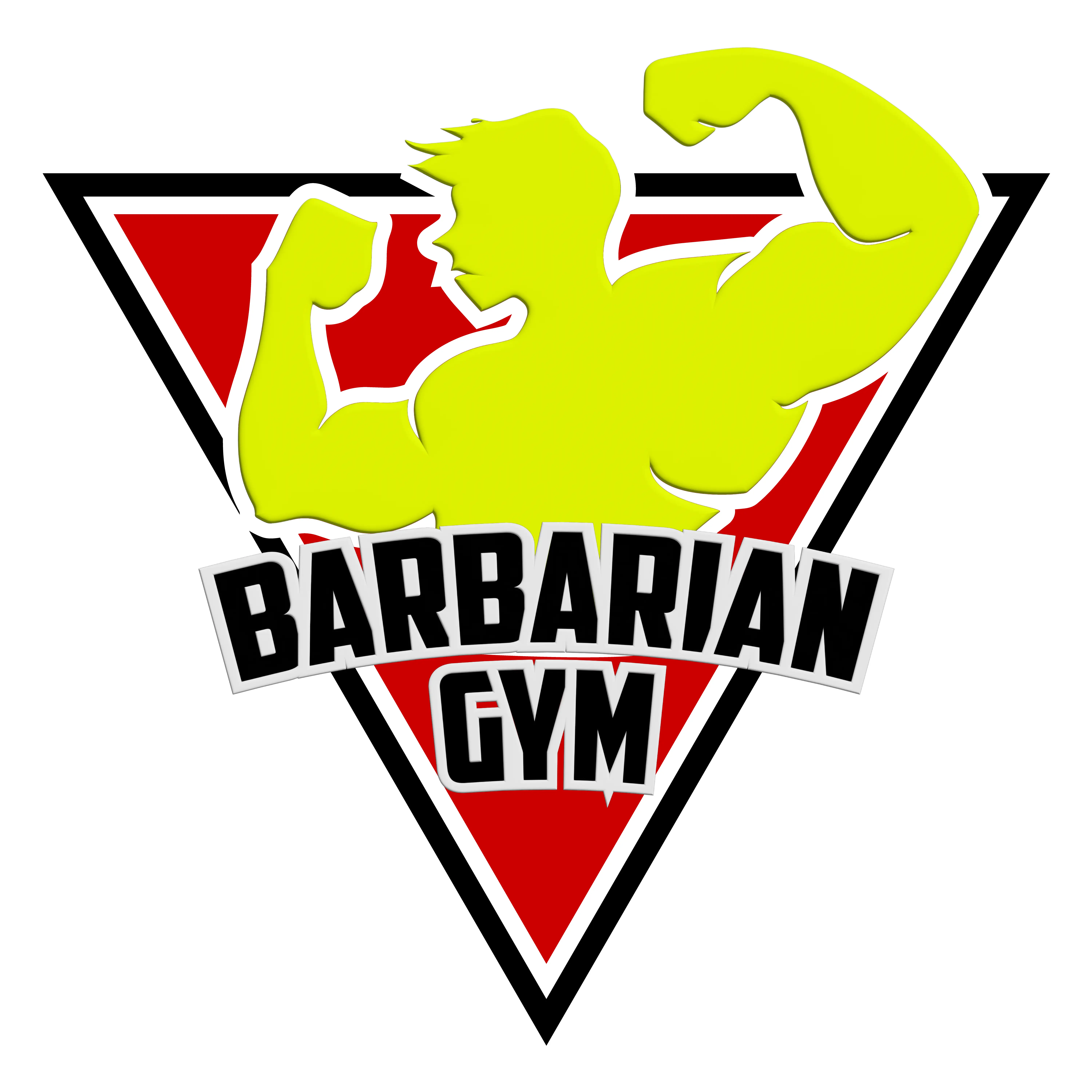 Barbarian Gym — Athletic Bodybuilding & Fitness Brand Logo