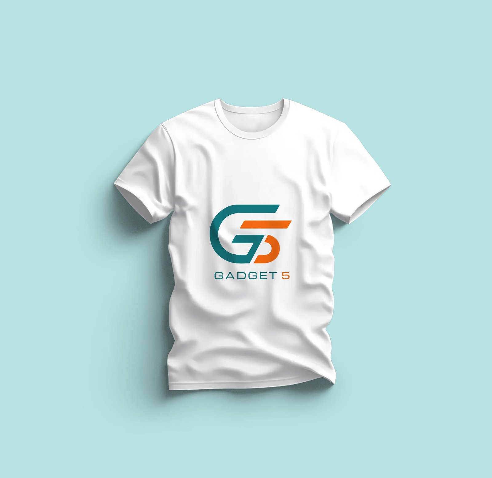 Gadget 5 — Tech Brand Apparel & T-Shirt Merchandise Mockup