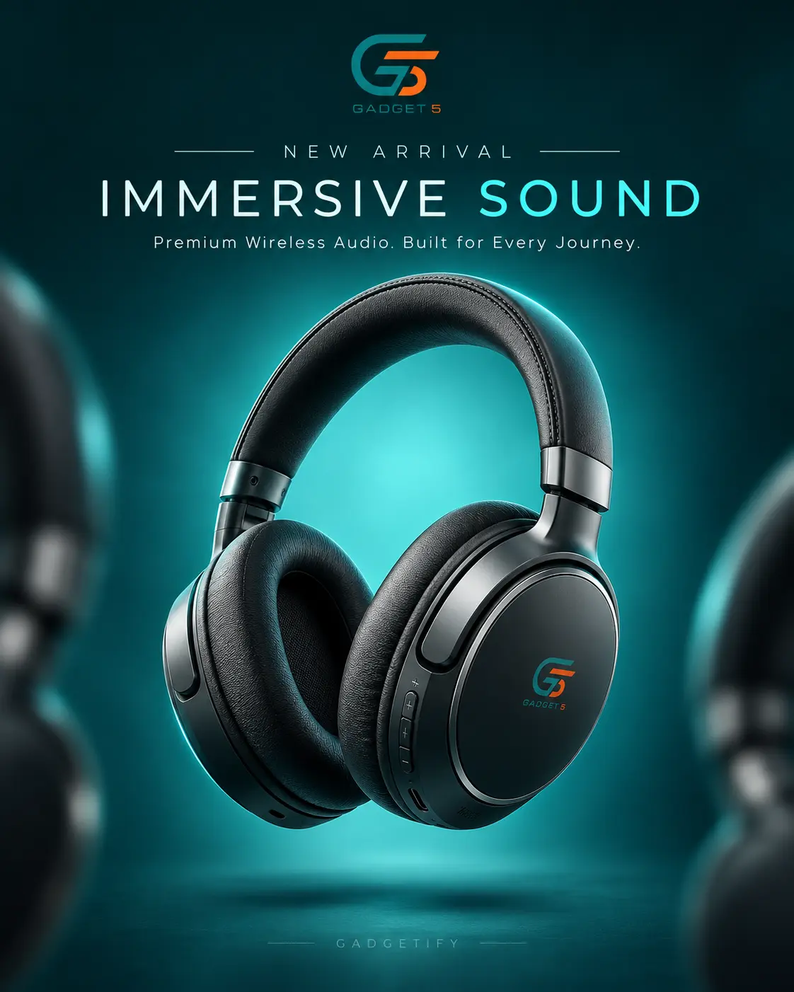 Gadget 5 — Immersive Sound Wireless Headphones